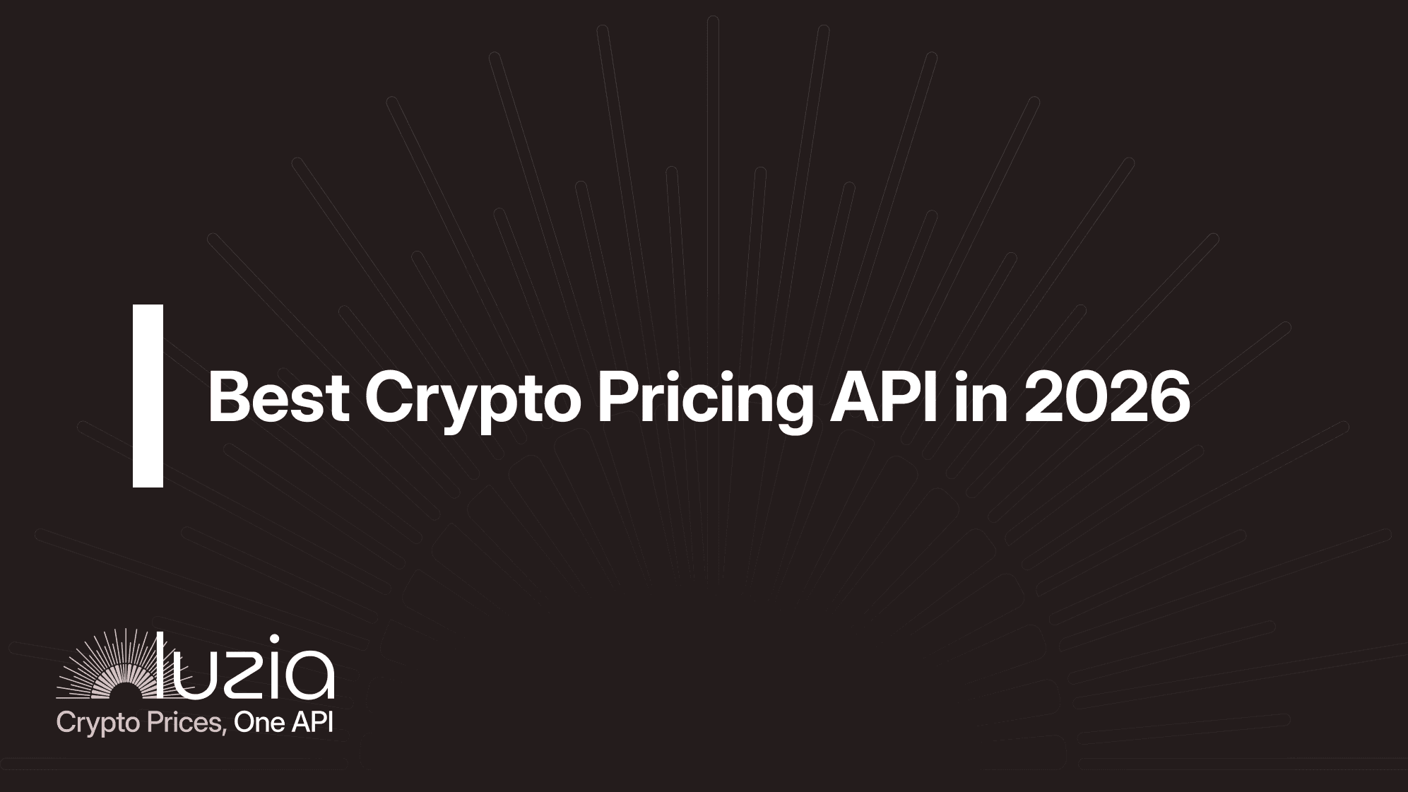 Best Crypto Pricing API in 2026: A Developer's Comparison Guide